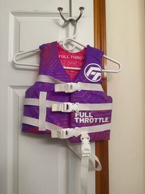 Full Throttle Purple Child Life Jacket